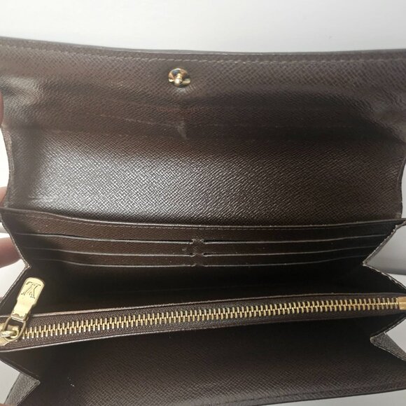 Louis Vuitton Damier Ebene Long Wallet - Picture 6 of 8